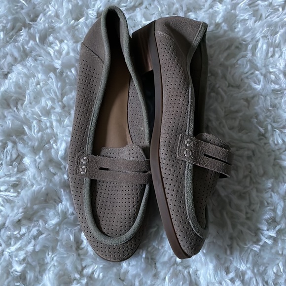 Gray Lucky Brand Slip On Loafers - Picture 3 of 4